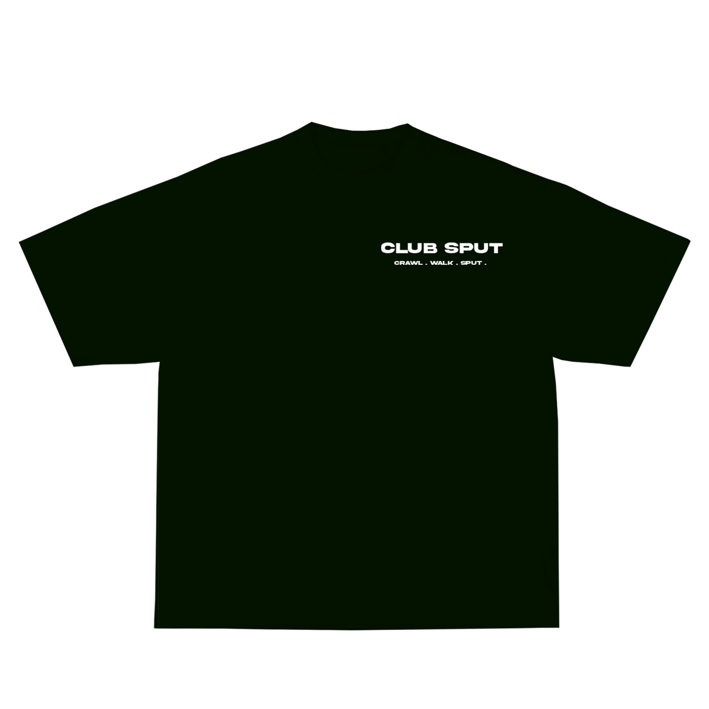 Club Sput Oversized T-Shirt Bottle Green