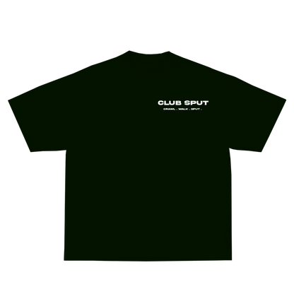 Club Sput Oversized T-Shirt Bottle Green