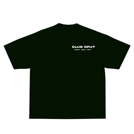 Club Sput Oversized T-Shirt Bottle Green