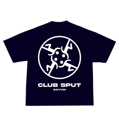 Club Sput Oversized T-Shirt Navy