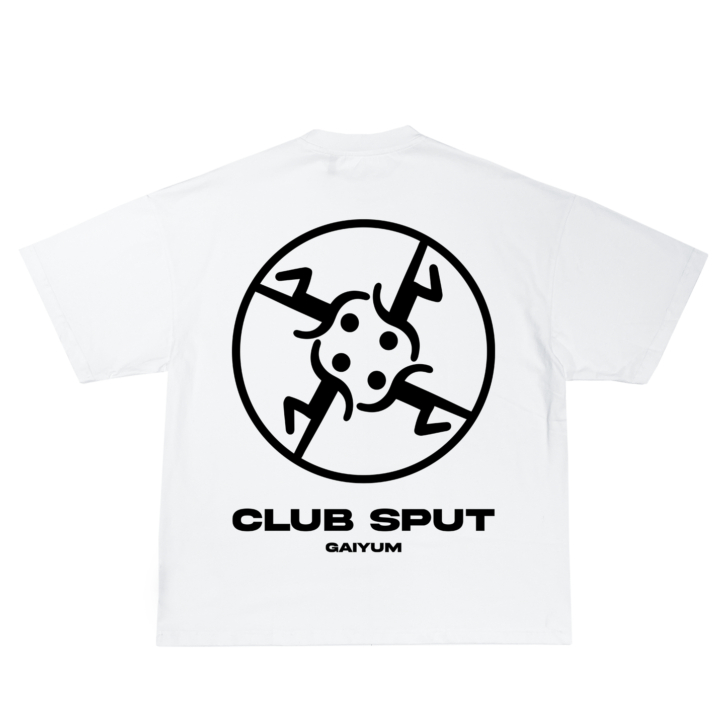 Club Sput Oversized T-Shirt White