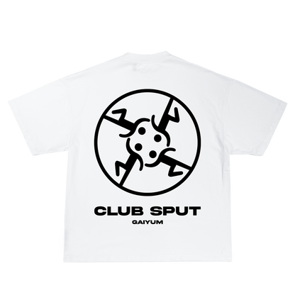 Club Sput Oversized T-Shirt White