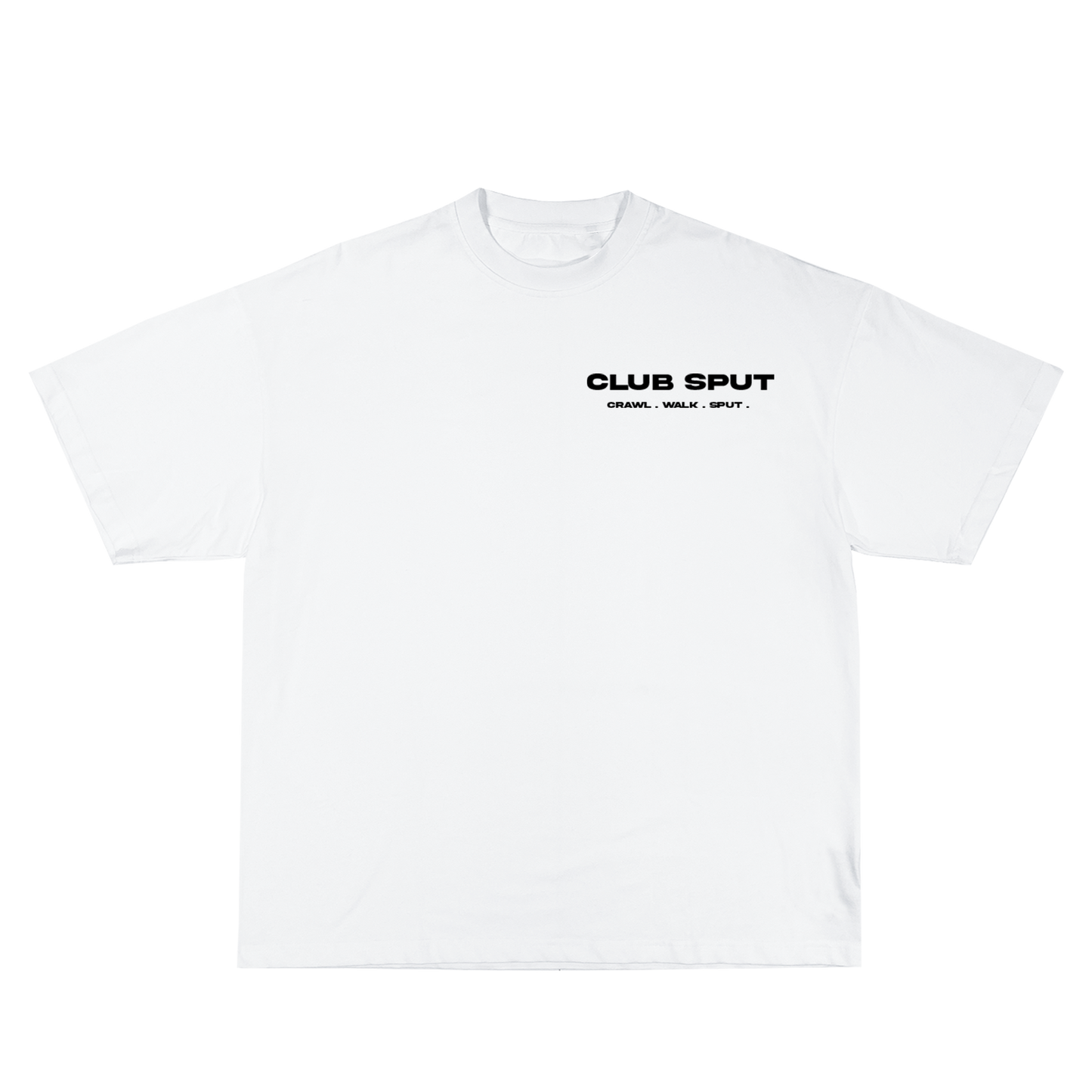 Club Sput Oversized T-Shirt White