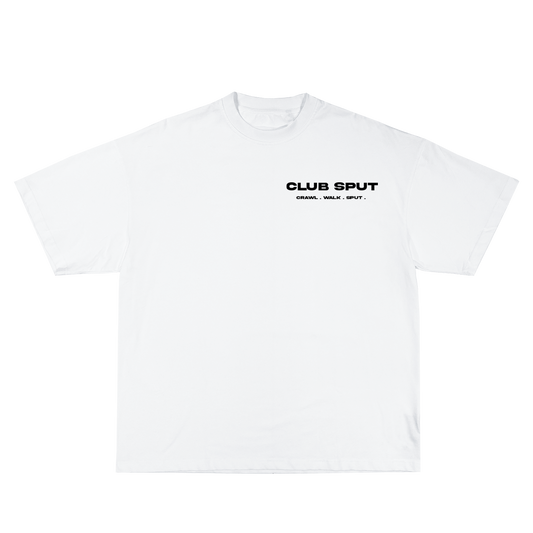 Club Sput Oversized T-Shirt White